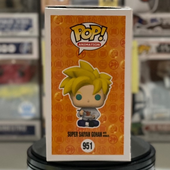 Funko Pop! Dragon Ball Z: Super Saiyan Gohan with Noodles 951 - Picture 4 of 8